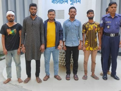 ময়মনসিংহ কোতোয়ালী পুলিশের অভিযানে গ্রেফতার ০৫