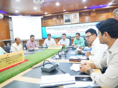 উন্নয়ন কাজ নির্ধারিত সময়ে শেষ করতে না পারলে শাস্তিমূলক ব্যবস্থা – মসিক মেয়র টিটু
