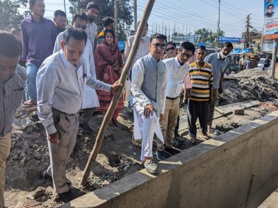 চলমান উন্নয়নকাজ দ্রুত শেষ করতে মসিক মেয়রের নির্দেশ