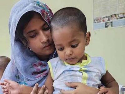 নয় দিন পর পরিচয় মিলেছে মায়ের মরদেহের পাশ থেকে উদ্ধার শিশুটির