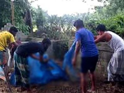 দাফনের ১০দিন পর নিহত পুলিশ পরিদর্শক মাসুদের মরদেহ কবর থেকে উত্তোলন