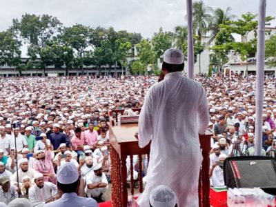 ভারতের মহারাষ্ট্রের হিন্দু পুরোহিত রাসুল (সা.) এর নামে জঘন্য কটূক্তি করেছে -মাওলানা মামুনুল হক