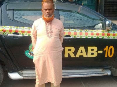 চাঞ্চল্যকর অবসরপ্রাপ্ত পুলিশ সদস্য মিন্টু হত্যা মামলার আসামী দেলোয়ার গ্রেফতার