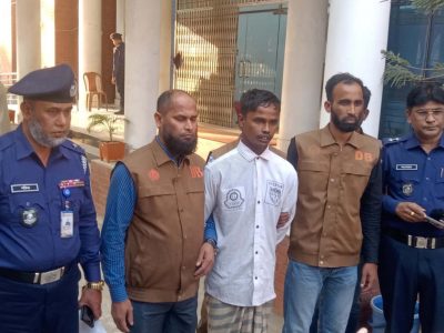 ২৪ ঘন্টার মধ্যে ময়মনসিংহ নগরীর নওমহলে সংঘটিত নৃশংস হত্যাকান্ডের রহস্য উদ্ঘাটন; হত্যাকারী গ্রেফতার