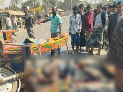 ময়মনসিংহে অটোরিকশা- ট্রাক সংঘর্ষে নিহত-২