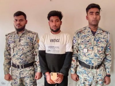 তরুনীর আপত্তিকর ছবি ও ভিডিও ভাইরাল করায় যুবক গ্রেফতার