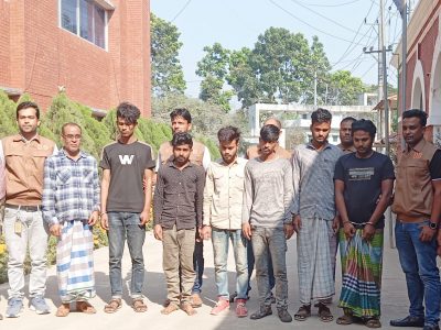 ময়মনসিংহে আন্তঃজেলা ডাকাত দলের ৭ সদস্য গ্রেফতার