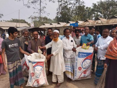 রাঙ্গামাটিয়া ইউনিয়নের ৮ টি গ্রামে পরিস্কার পরিচ্ছন্নতা ও প্লাষ্টিক সংগ্রহ আভিযান