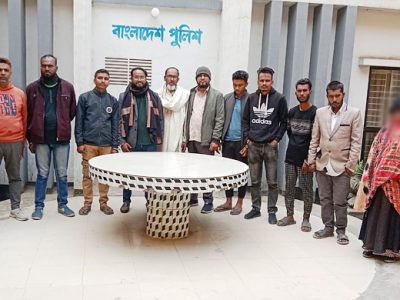 ময়মনসিংহে আওয়ামী লীগ ও নিষিদ্ধ সংগঠন ছাত্রলীগের নেতাসহ গ্রেফতার ১৩
