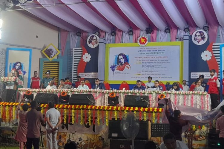ত্রিশালে জাতীয় কবি কাজী নজরুল ইসলামের ১২৬তম জন্মবার্ষিকী উদযাপন