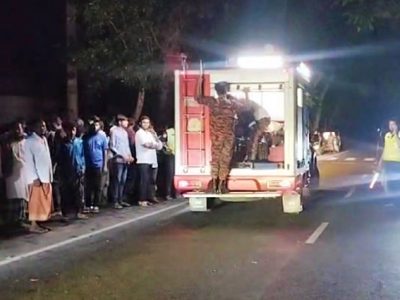 নান্দাইলে প্রাইভেটকার চাপায় মোটরসাইকেল আরোহী নিহত ১ আহত ১
