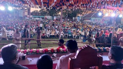 ঈশ্বরগঞ্জে বিএনপির কর্মী সম্মেলন মানুষের ঢল