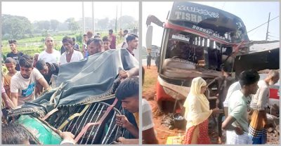 ময়মনসিংহে পৃথক সড়ক দুর্ঘটনায় বাবা-ছেলেসহ  নিহত ৪