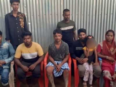ময়মনসিংহের ধোবাউড়া সীমান্ত দিয়ে ৯ জনকে পুশ ইন বিএসএফের