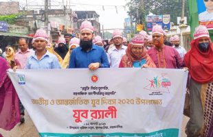 ফুলবাড়ীয়ায় জাতীয় ও আন্তর্জাতিক যুব দিবস উদযাপন
