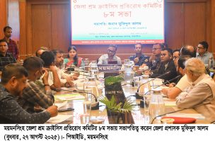 ময়মনসিংহ জেলা শ্রম ক্রাইসিস প্রতিরোধ কমিটির ৮ম সভা