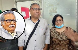 অধ্যাপক যতীন সরকারের মৃত্যুতে তার ভক্ত ও ২সন্তানের আহাজারি