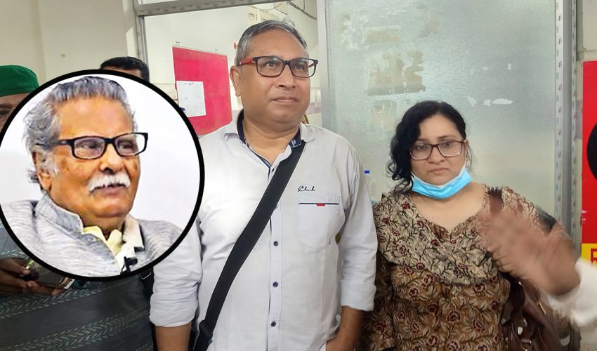 অধ্যাপক যতীন সরকারের মৃত্যুতে তার ভক্ত ও ২সন্তানের আহাজারি