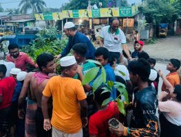 প্রকৃতিকে রক্ষা করতে স্বস্ব উদ্যোগে গাছ লাগাই ও পরিচর্যা করি —এড, এম এ হান্নান খান