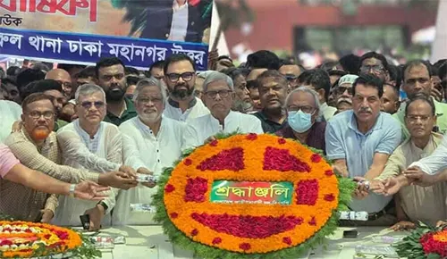 রাজধানীসহ সারাদেশে বিএনপির ৪৭তম প্রতিষ্ঠাবার্ষিকী পালন