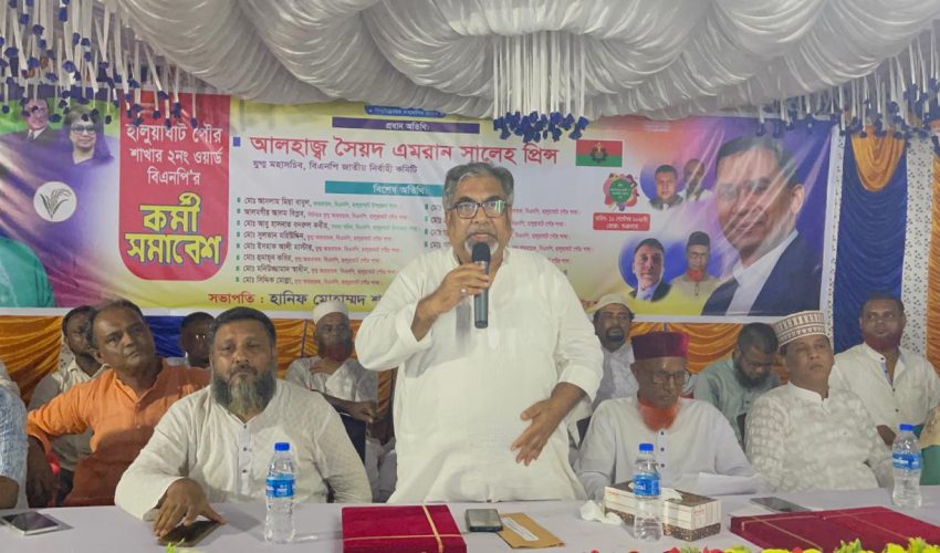 বিএনপি জনগণের দল, জনগণের পালস বুঝে -এমরান সালেহ প্রিন্স