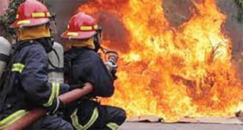 ময়মনসিংহে গ্যাস সিলিন্ডার লিকেজের আগুনে পুড়লো খাবার হোটেল