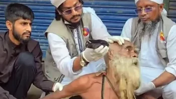 তারাকান্দায় বৃদ্ধের চুল ও দাড়ি কাটার ঘটনা ভাইরাল হওয়ায় পর থানায় মামলা