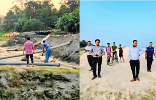 ত্রিশালে অবৈধ বালু উত্তোলন রোধে মোবাইল কোর্টের অভিযান, অর্থদণ্ড ও কারাদণ্ড