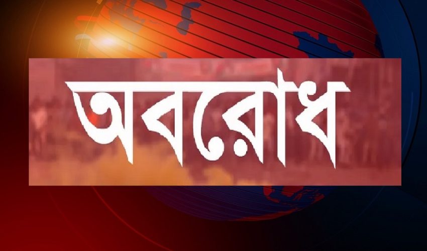 ত্রিশালে শিশুকে চাপা দিয়ে মৃত্যু: স্পিড ব্রেকারের দাবিতে সড়ক অবরোধ