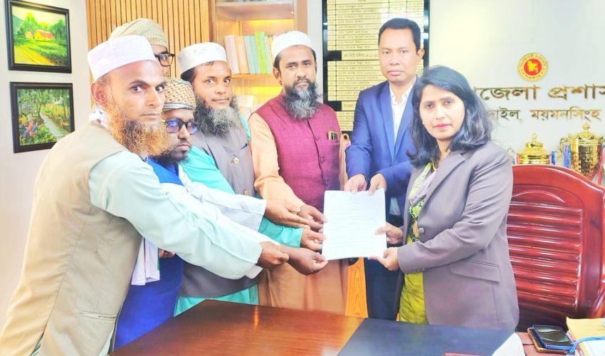 নান্দাইলে মনোনয়ন ফরম সংগ্রহ করলেন শামসুল ইসলাম রহমানী