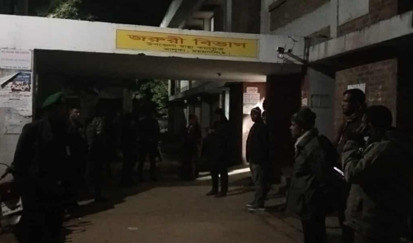 ভালুকায় আনসারের গুলিতে আনসার সদস্য নিহতঃ ঘাতক আনসার সদস্য গ্রেপ্তার