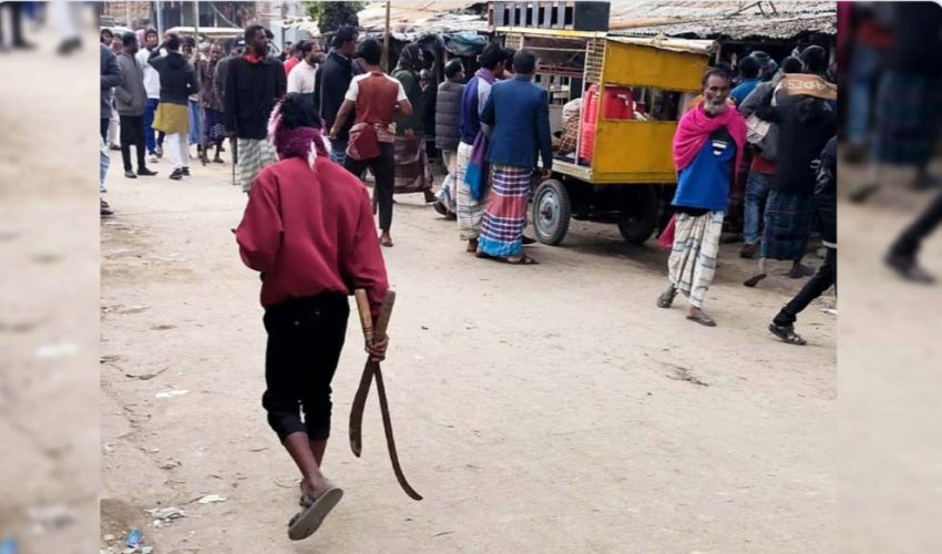 নান্দাইলে মাইকে ঘোষণা দিয়ে দুই গ্রামের সংঘর্ষ, আহত ৩০