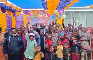 ত্রিশালে খ্রিস্টান ধর্মাবলম্বীদের বড়দিন উদযাপন