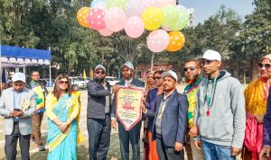 ময়মনসিংহে শিক্ষার্থীদের অংশগ্রহণে ৫৪তম শীতকালীন জাতীয় ক্রীড়া উৎসবের উদ্বোধন ও পুরস্কার বিতরণ