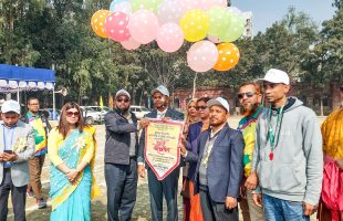 ময়মনসিংহে শিক্ষার্থীদের অংশগ্রহণে ৫৪তম শীতকালীন জাতীয় ক্রীড়া উৎসবের উদ্বোধন ও পুরস্কার বিতরণ