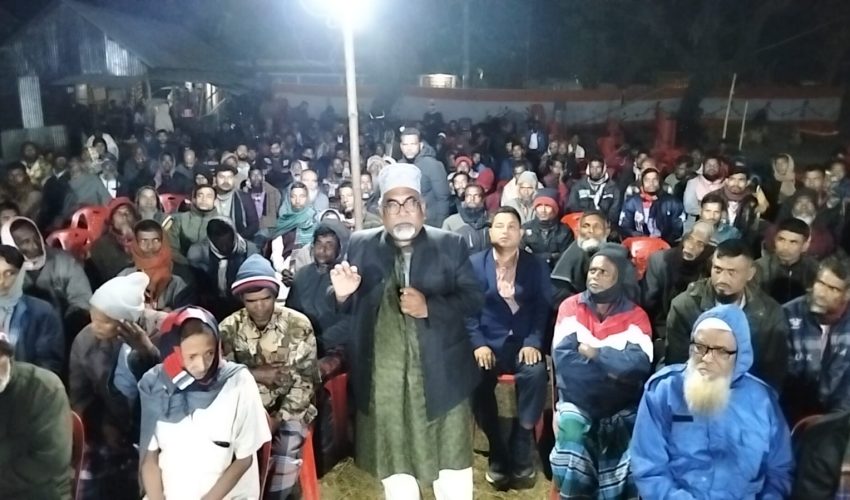 ধোবাউড়ায় গণ সংযোগকালে প্রিন্স – তারেক ম্যাজিকে জেগে উঠেছে বাংলাদেশ