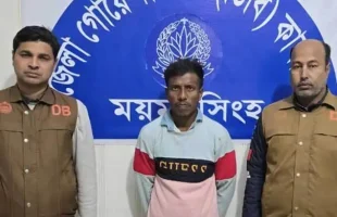 ভালুকায় আলোচিত শ্রমিক দিপু হত্যার ঘটনায় এরশাদ গ্রেফতারঃ দিপুর ব্যবহৃত মোবাইল উদ্ধার