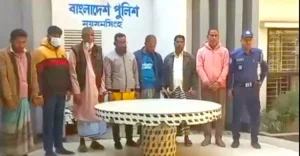 পুলিশের ওপর হামলা ও আসামি ছিনতাইয়ের ঘটনায় ২৯ জনের নাম উল্লেখসহ ১৫০ জনের বিরুদ্ধে মামলাঃ গ্রেফতার ৭